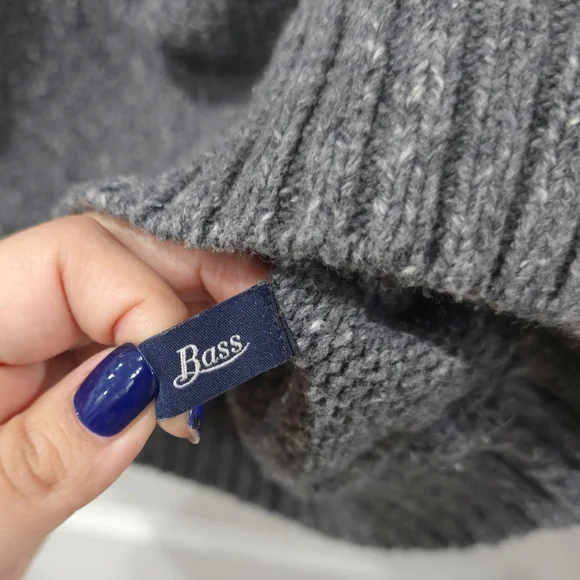 Vintage G H Bass Fair Isle Knit Pullover Sweater. Men's S, Cotton Acrylic Wool - Picture 6 of 11